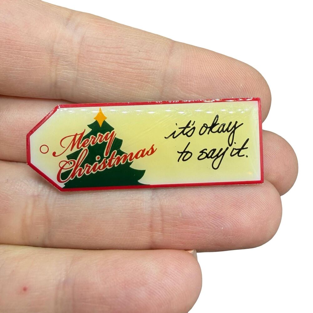 Vintage Jewelry Christmas Brooch Funny Christmas Jewelry pin